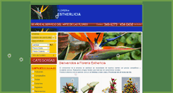 Desktop Screenshot of floreriaestherlicia.com